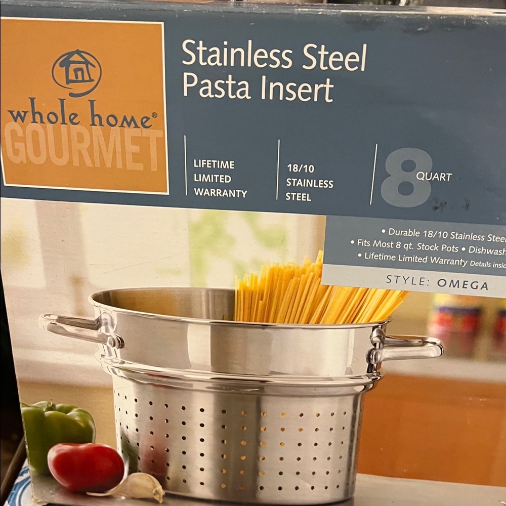 Stainless Steel Pasta Insert